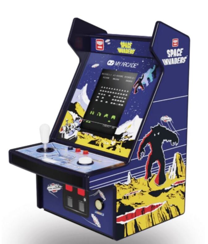 CONSOLA MICRO PLAYER SPACE INVADERS 17CM