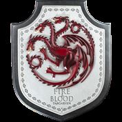 ESCUDO CASA TARGARYEN JUEGO DE TRONOS