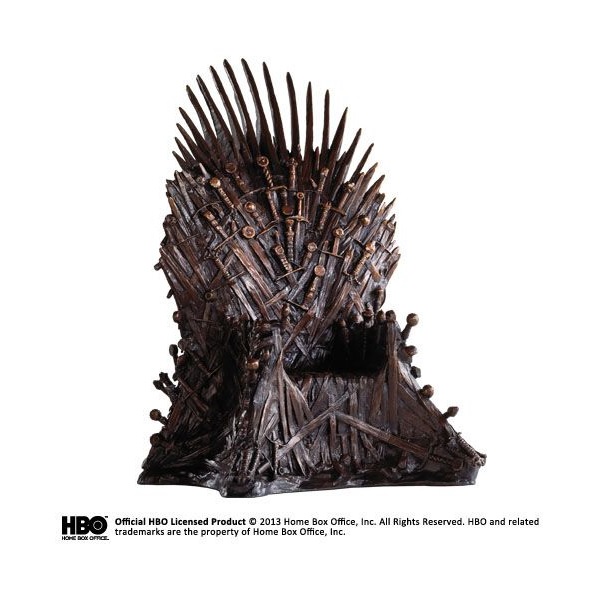 Juego de Tronos Estatua de Bronce Trono de Hierro 36 cm