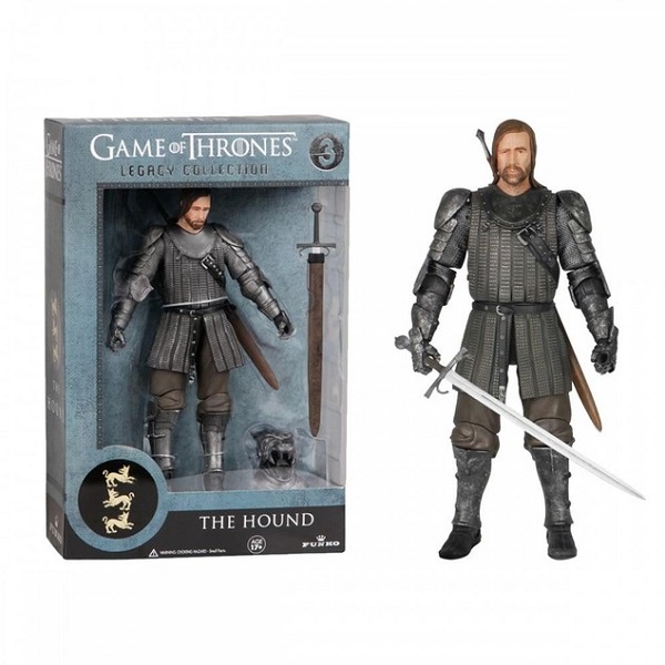 FIGURA JUEGO DE TRONOS EL PERRO SANDOR CLEGANE