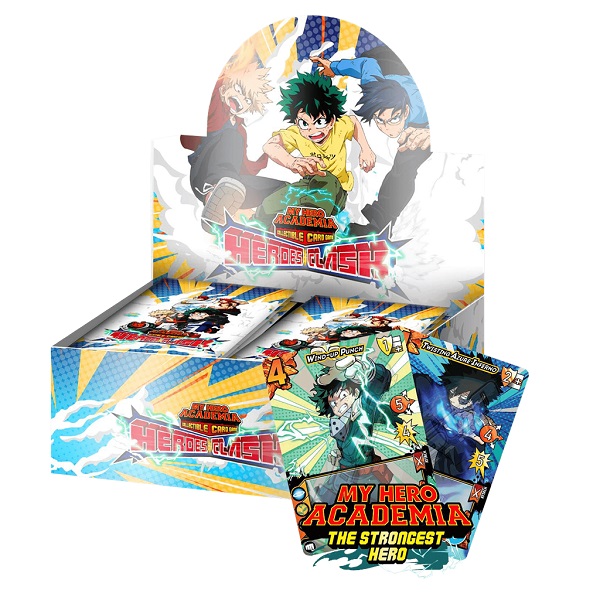 MY HERO ACADEMIA HEROES CLASH CAJA DE SOBRES
