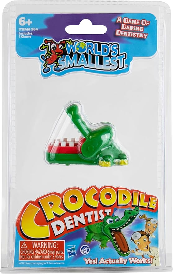 WORLD´S SMALLEST CROCODRILE DENTIST