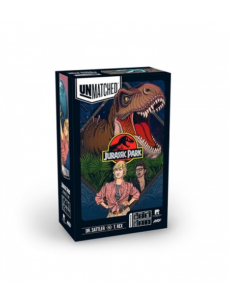 UNMATCHED JURASSIC PARK DR. SATTLER VS T-REX