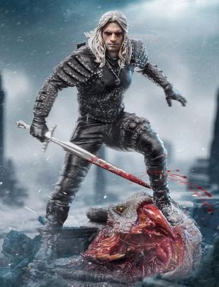 ART SCALE 1/10 THE WITCHER GERALT DE RIVIA