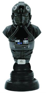 BUSTO GENTLE GIANT PILOTO CAZA TIE STAR WARS