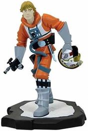 ESTATUA STAR WARS ANIMATED - LUKE SKYWALKER