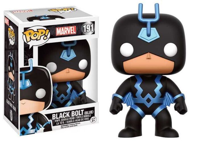 BLACK BOLT MARVEL POP! BLUE SUIT
