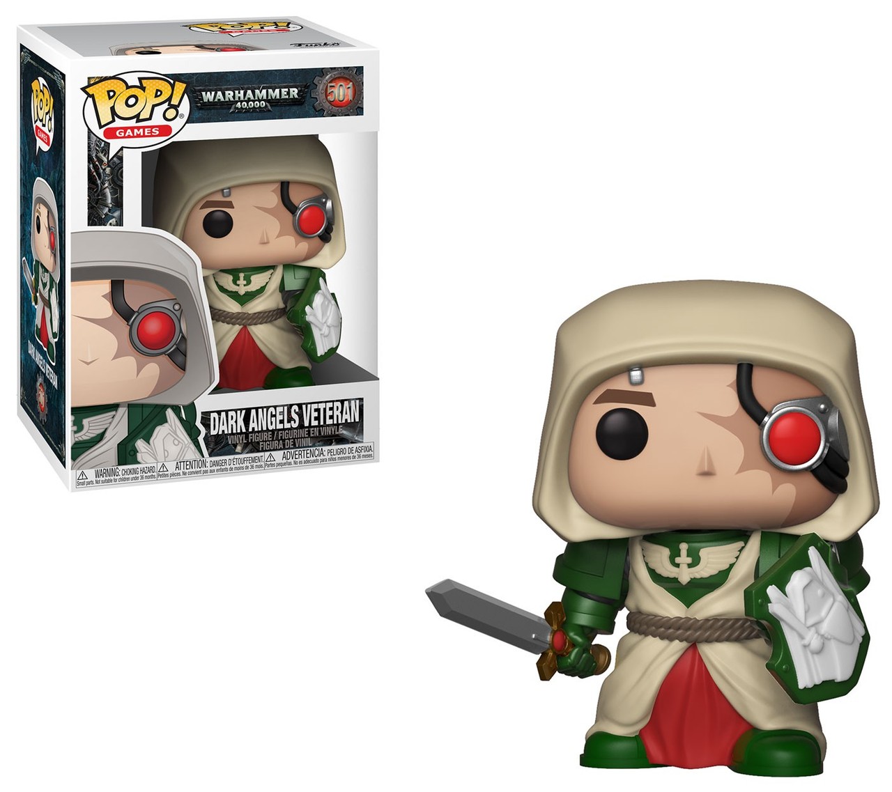 FUNKO POP! DARK ANGELS VETERAN - WARHAMMER 40K
