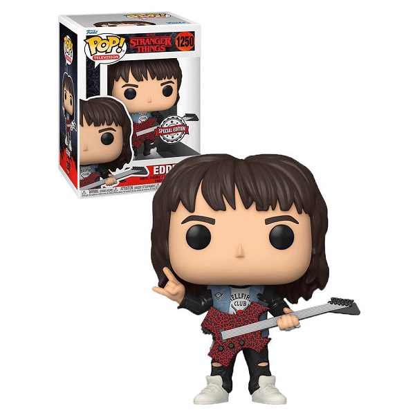 FUNKO POP! EDDIE WITH GUITAR SPECIAL EDITION - STRANGER THINGS