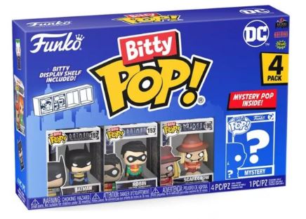 SET 2 MINI FIGURAS BITTY POP! DC CÓMICS