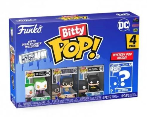 SET 3 MINI FIGURAS BITTY POP! DC CÓMICS
