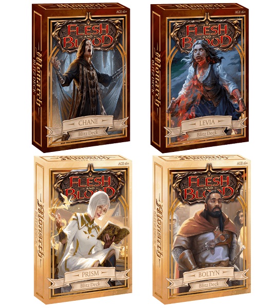 FLESH AND BLOOD MONARCH PRISM BLITZ DECK HERO