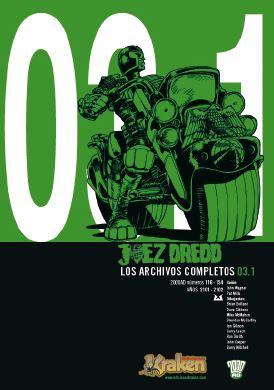 JUEZ DREDD. LOS ARCHIVOS COMPLETOS 3,1