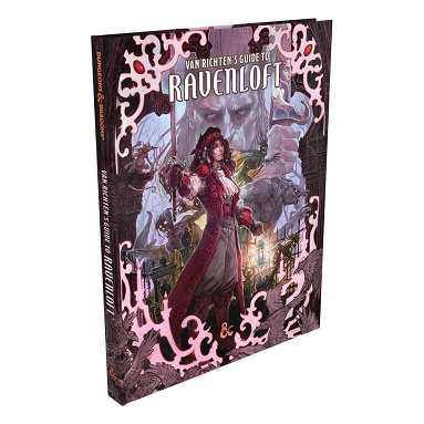 D&D VAN RICHTEN'S GUIDE TO RAVENLOFT (ALTERNATE COVER)