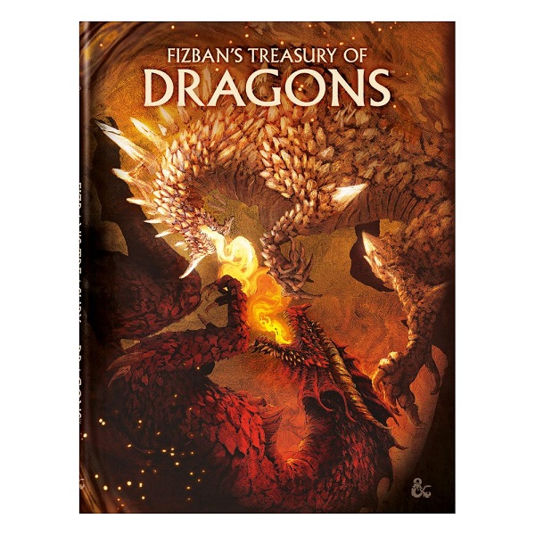 D&D ADVENTURE FIZBAN'S TREASURY OF DRAGONS (ALTERNATE COVER)