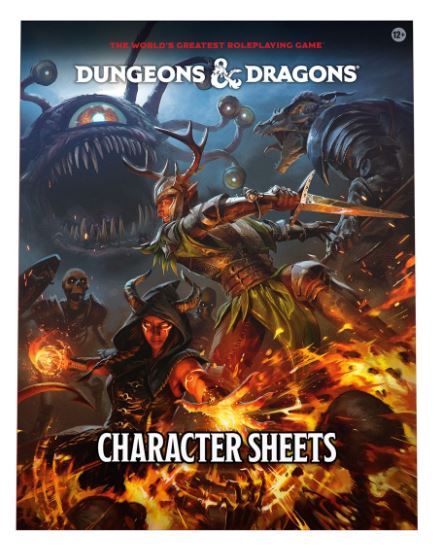 D&D: CHARACTER SHEETS 2024