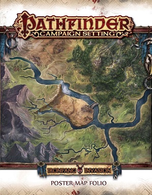 PATHFINDER CAMPAIGN SETTING: IRONGFANG INVASION POSTER MAP FOLIO