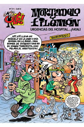 OLE MORTADELO 211. URGENCIAS DEL HOSPITAL... ¡FATAL!