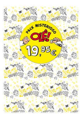 PACK MISTERIOSO OLE AMARILLO (MORTADELO Y FILEMON)
