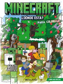 MINECRAFT. ¿DÓNDE ESTÁ? PARA COLOREAR