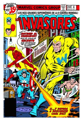 TPB LOS INVASORES 4 DE 5 (MARVEL LIMITED EDITION)