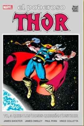 MARVEL GRAPHIC NOVELS.  EL PODEROSO THOR. YO, A QUIEN LOS DIOSES QUERRÍAN DESTRU