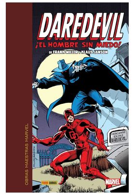 OBRAS MAESTRAS MARVEL. DAREDEVIL DE FRANK MILLER Y KLAUS JANSON 1 DE 4