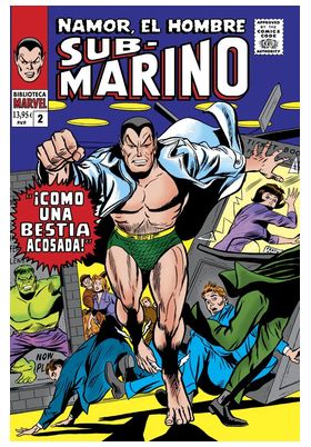 BIBLIOTECA MARVEL: NAMOR EL HOMBRE SUBMARINO 2
