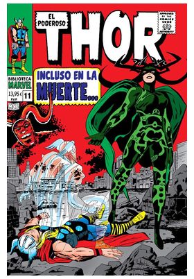 BIBLIOTECA MARVEL 92 EL PODEROSO THOR 11