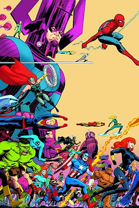 HISTORIA DEL UNIVERSO MARVEL EDICION DE LUJO