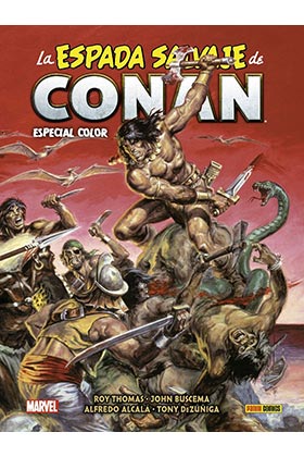 BIBLIOTECA CONAN. LA ESPADA SALVAJE DE CONAN - ESPECIAL COLOR. MARVEL COMICS SUP