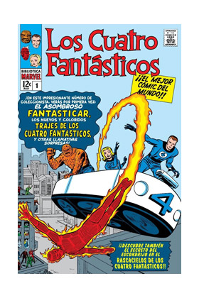BIBLIOTECA MARVEL. LOS 4 FANTÁSTICOS 1