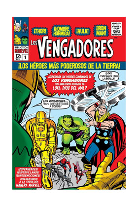 BIBLIOTECA MARVEL. LOS VENGADORES 1