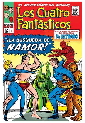 BIBLIOTECA MARVEL. LOS 4 FANTASTICOS 6