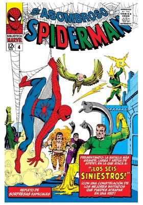 BIBLIOTECA MARVEL. EL ASOMBROSO SPIDERMAN 4