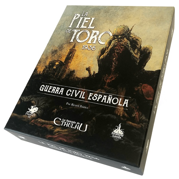 LA LLAMADA DE CTHULHU CAJA LA PIEL DE TORO 1936 LA GUERRA CIVIL ESPAÑOLA