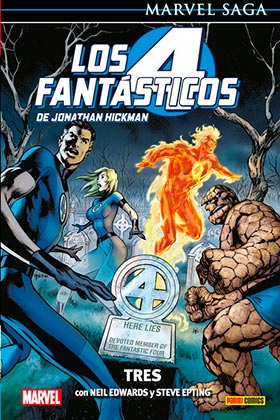 LOS 4 FANTASTICOS 03 DE JONATHAN HICKMAN: TRES  (MARVEL SAGA 96)
