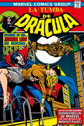 BIBLIOTECA DRACULA 03. LA TUMBA DE DRACULA  ¡CONTRA EL HOMBRE LOBO!