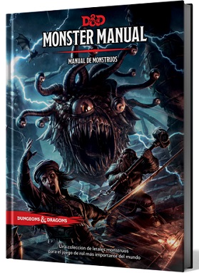 D&D: MONSTER MANUAL, MANUAL DE MONSTRUOS