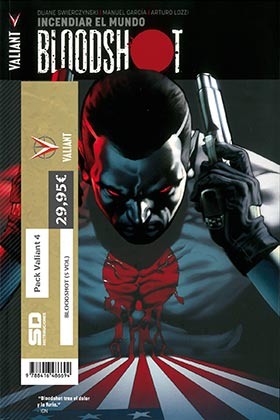 PACK VALIANT 04. BLOODSHOT  (5 VOL)