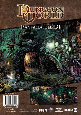 DUNGEON WORLD PANTALLA DEL DJ