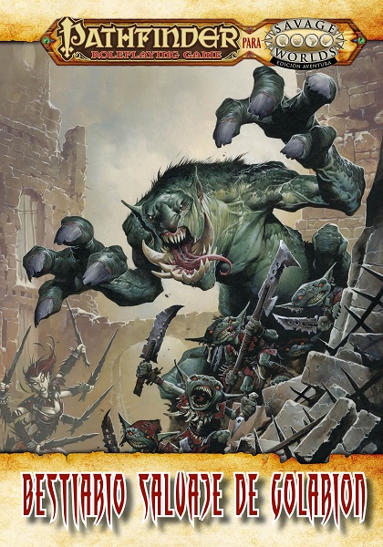 SAVAGE WORLDS PATHFINDER BESTIARIO SALVAJE DE GOLARION