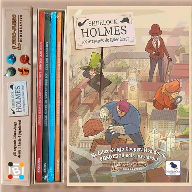 LIBROJUEGO COOPERATIVO 2: SHERLOCK HOLMES LOS IRREGULARES DE BAKER STREET