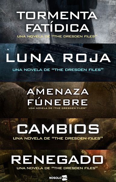 THE DRESDEN FILES PACK 5 NOVELAS