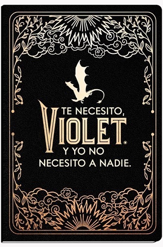 DIARIO OFICIAL DE ALAS DE SANGRE: TE NECESITO, VIOLET.