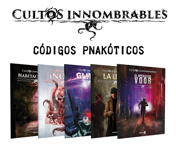 CULTOS INNOMBRABLES CODIGOS PNAKOTICOS PACK DE AVENTURAS