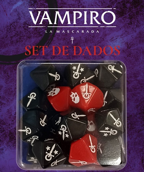 VAMPIRO LA MASCARADA 5ª EDICION SET DE DADOS