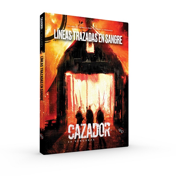 CAZADOR LINEAS TRAZADAS DE SANGRE