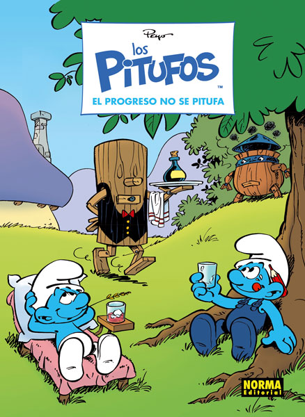 LOS PITUFOS 22 EL PROGRESO NO SE PITUFA