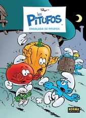 LOS PITUFOS 25 ENSALADA DE PITUFOS
